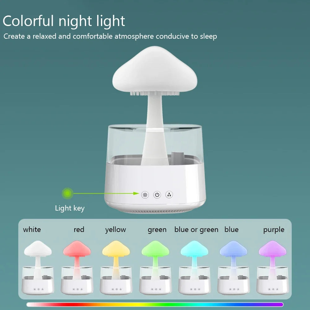 Cozy Shroom Rain Lamp & Diffuser