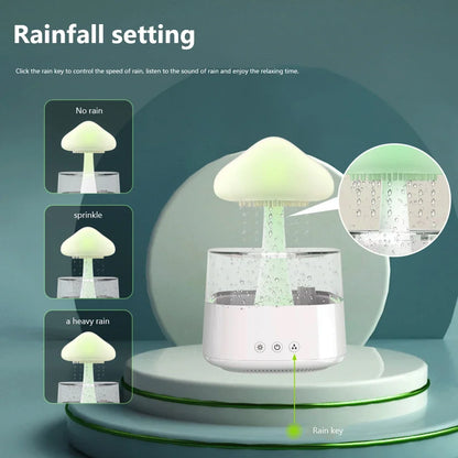 Cozy Shroom Rain Lamp & Diffuser